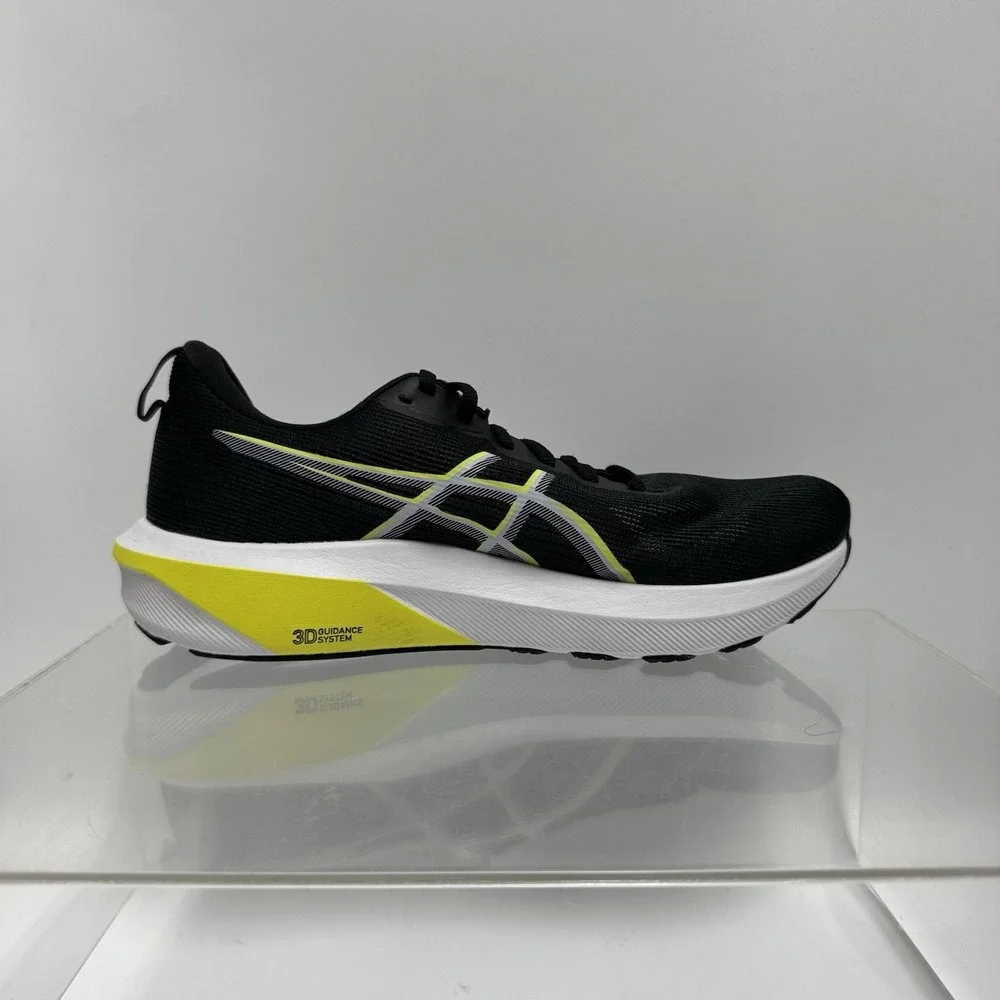 ASICS GT-1000 14 Black/Citron 1011C077 Running Stability Shoes Men's Size 9